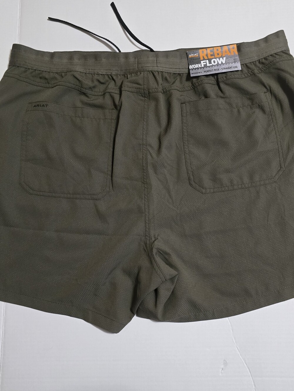 Ariat Rebar WorkFlow Ultralight 5" Work Shorts Women's XXL R NWT Fox Hunter